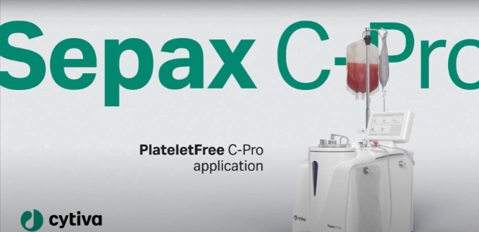 PlateletFree C-Pro application software for the Sepax™ C-Pro instrument
